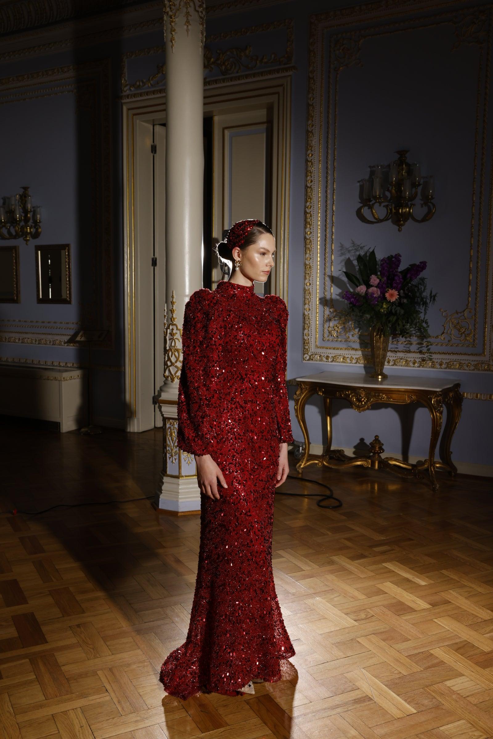 Clara Balon Kollu Elbise - MyRentalDress