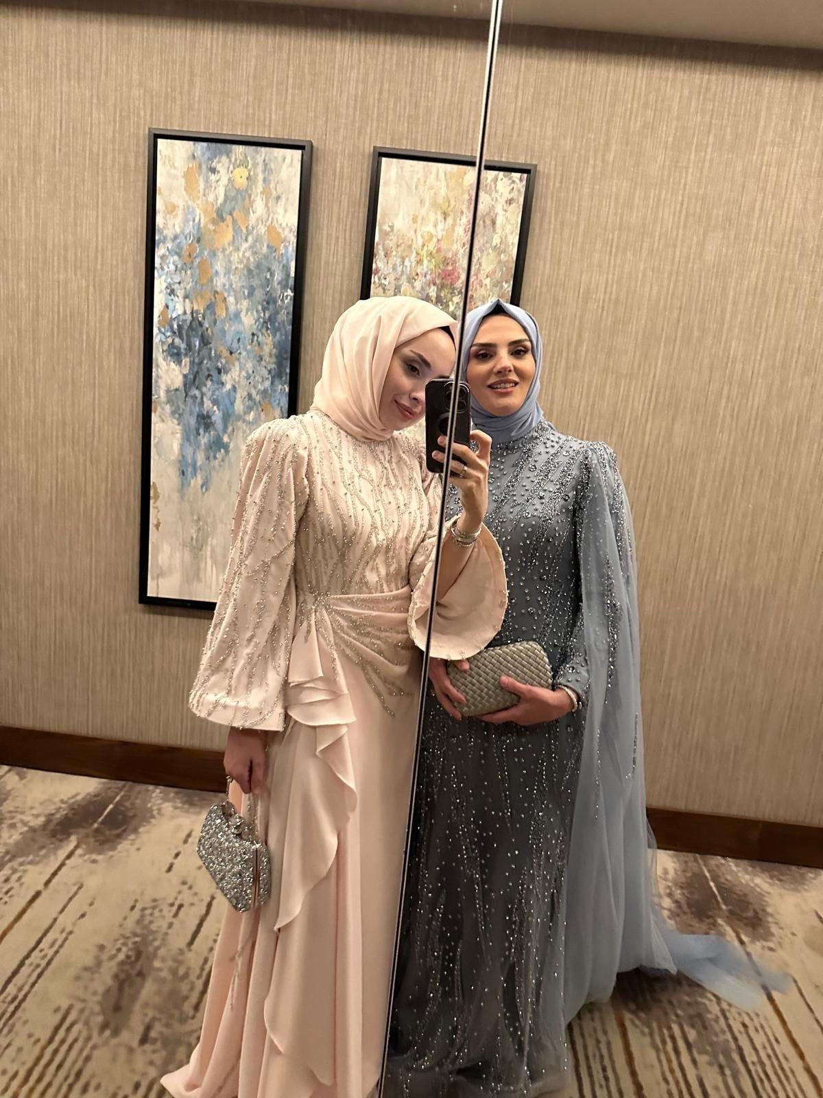 Brillar Özel Dikim Kasnak Elbise - MyRentalDress