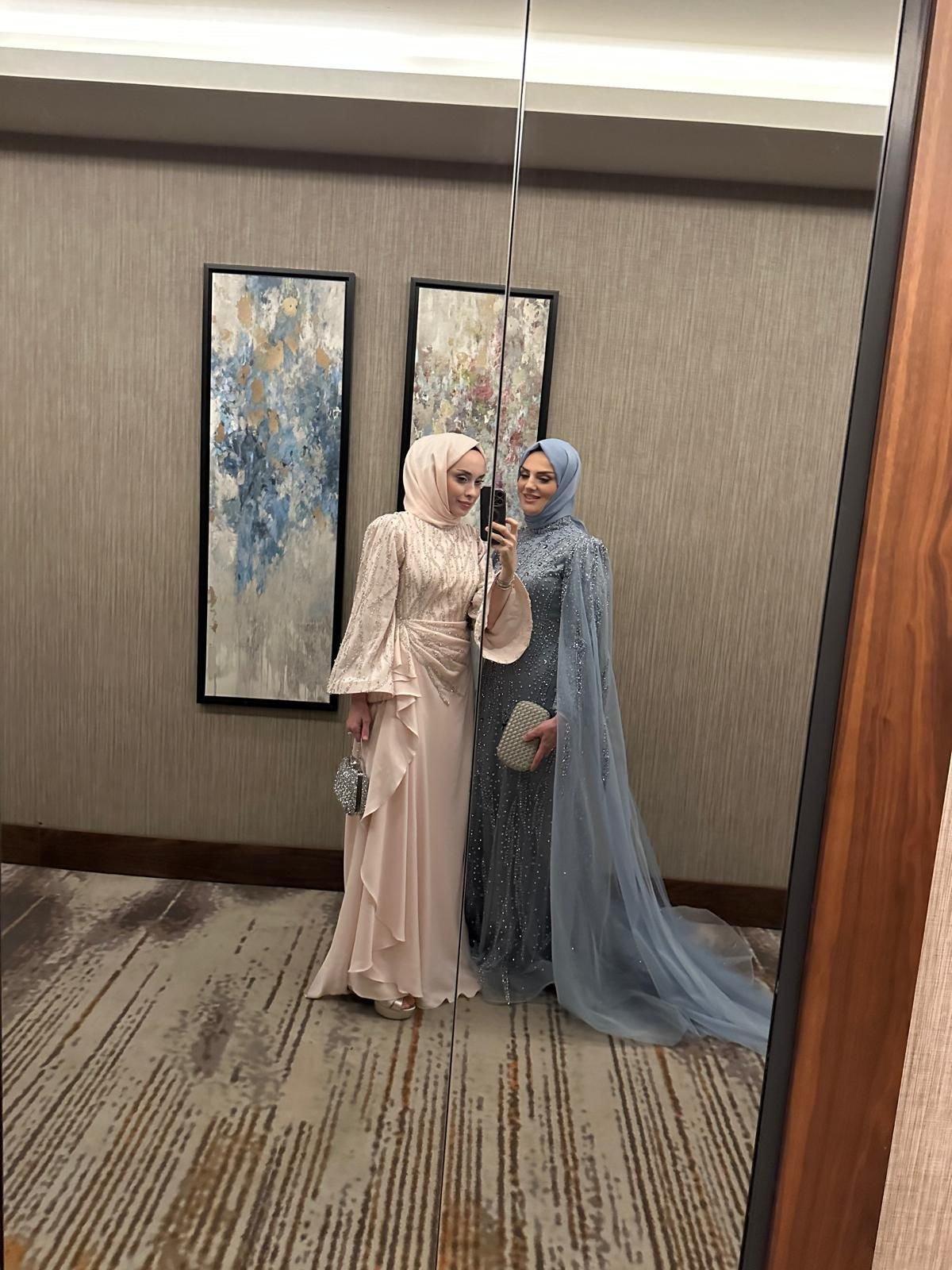 Brillar Özel Dikim Kasnak Elbise - MyRentalDress