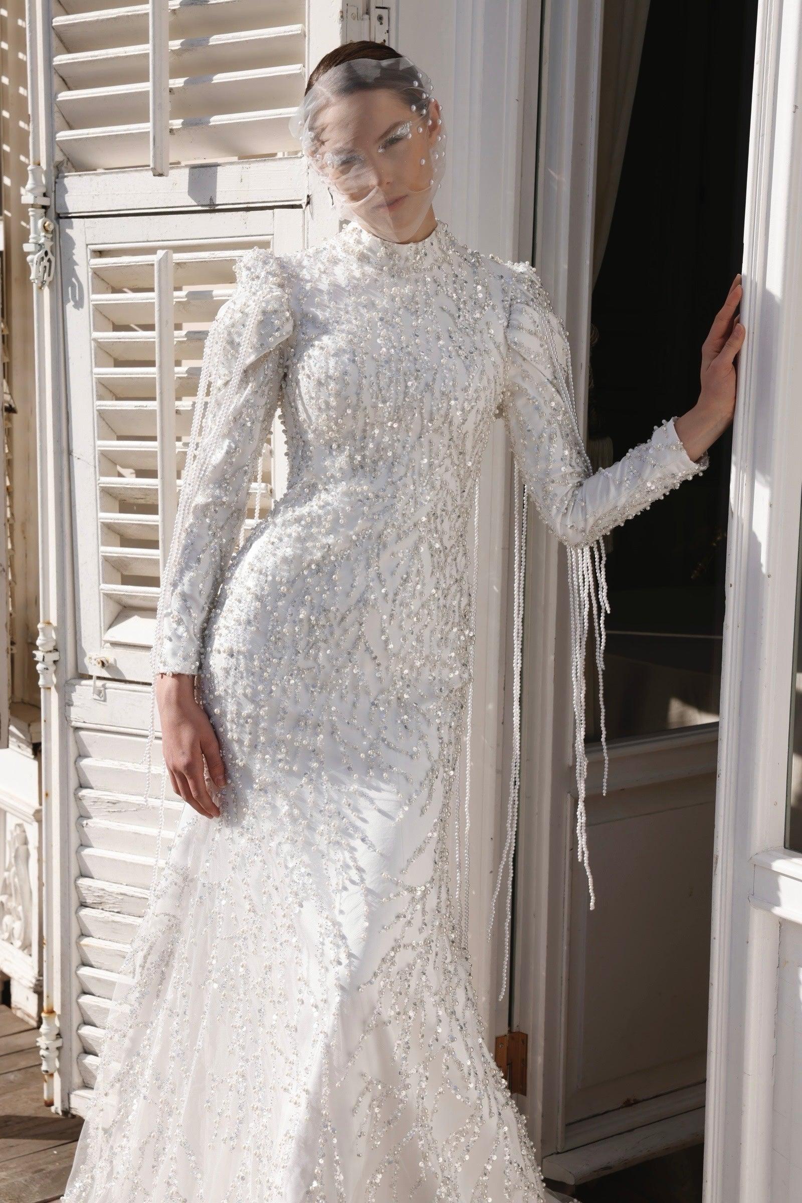 Ginger İncili Elbise - MyRentalDress