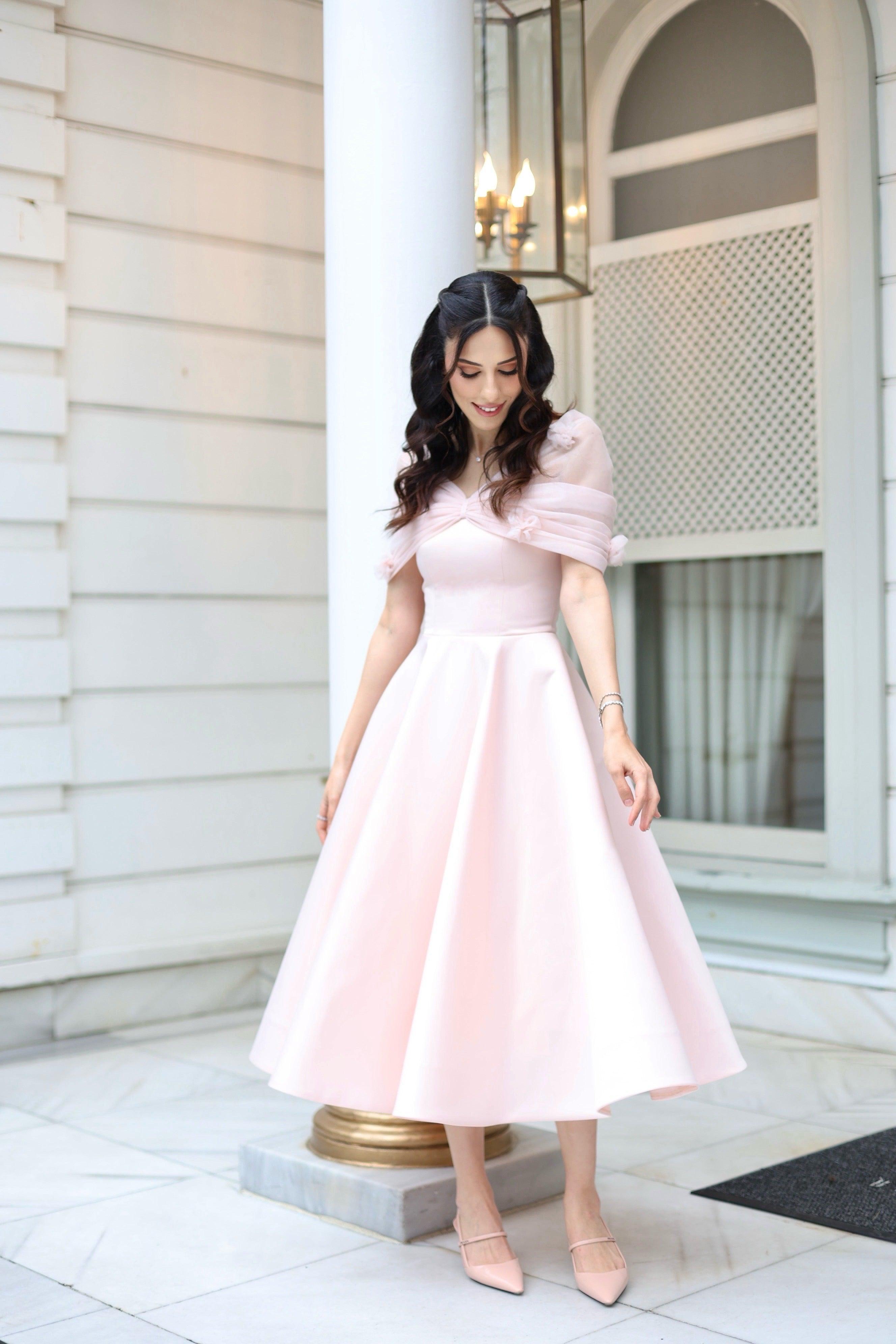 Flower Özel Dikim Elbise - MyRentalDress