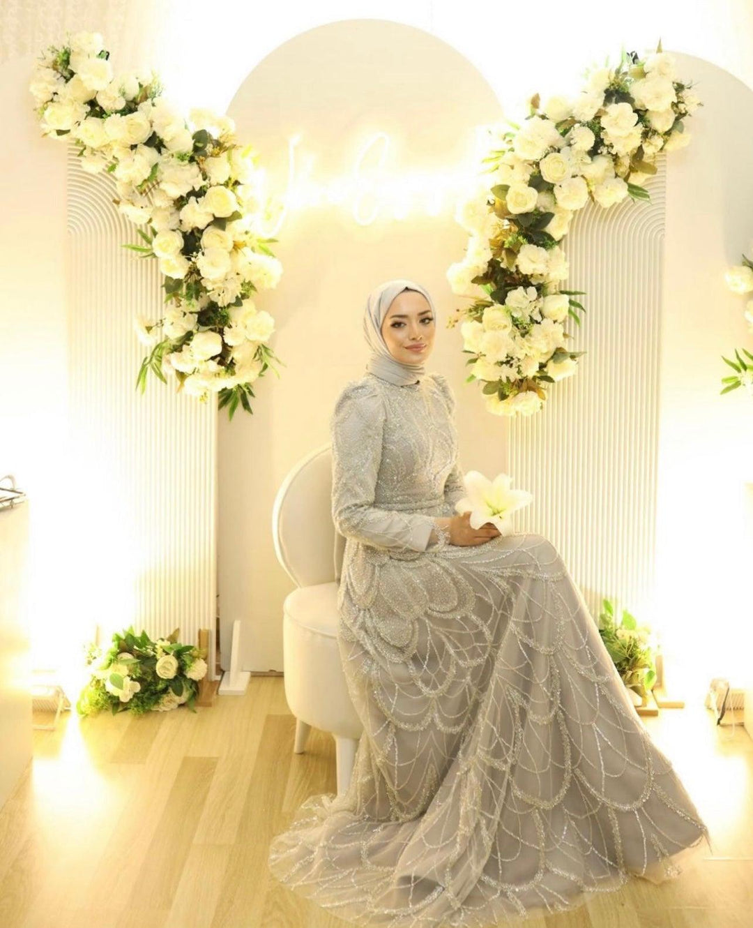 Alberta İşlemeli Elbise - MyRentalDress