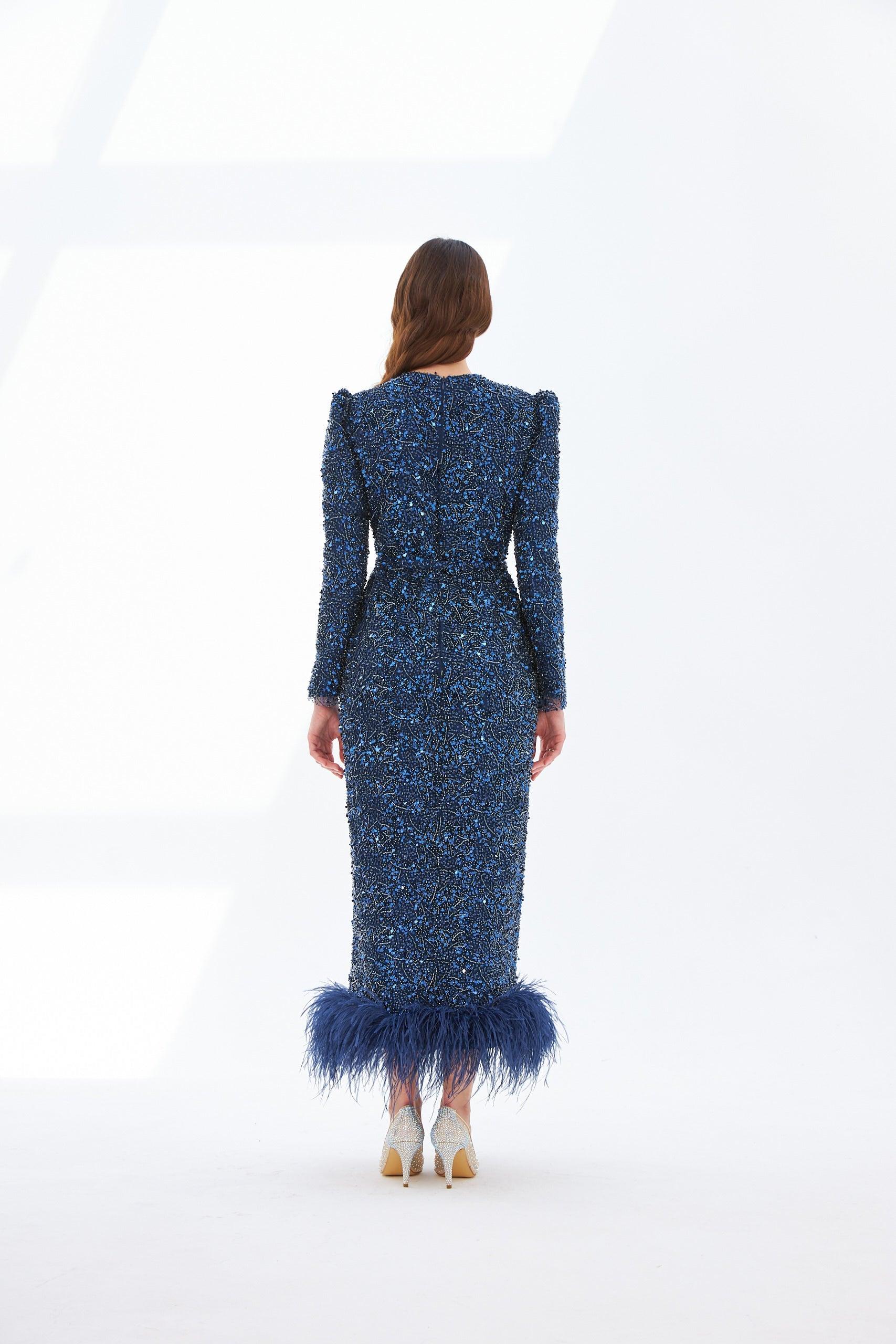 Alessa Özel Dikim Kalem Elbise - MyRentalDress