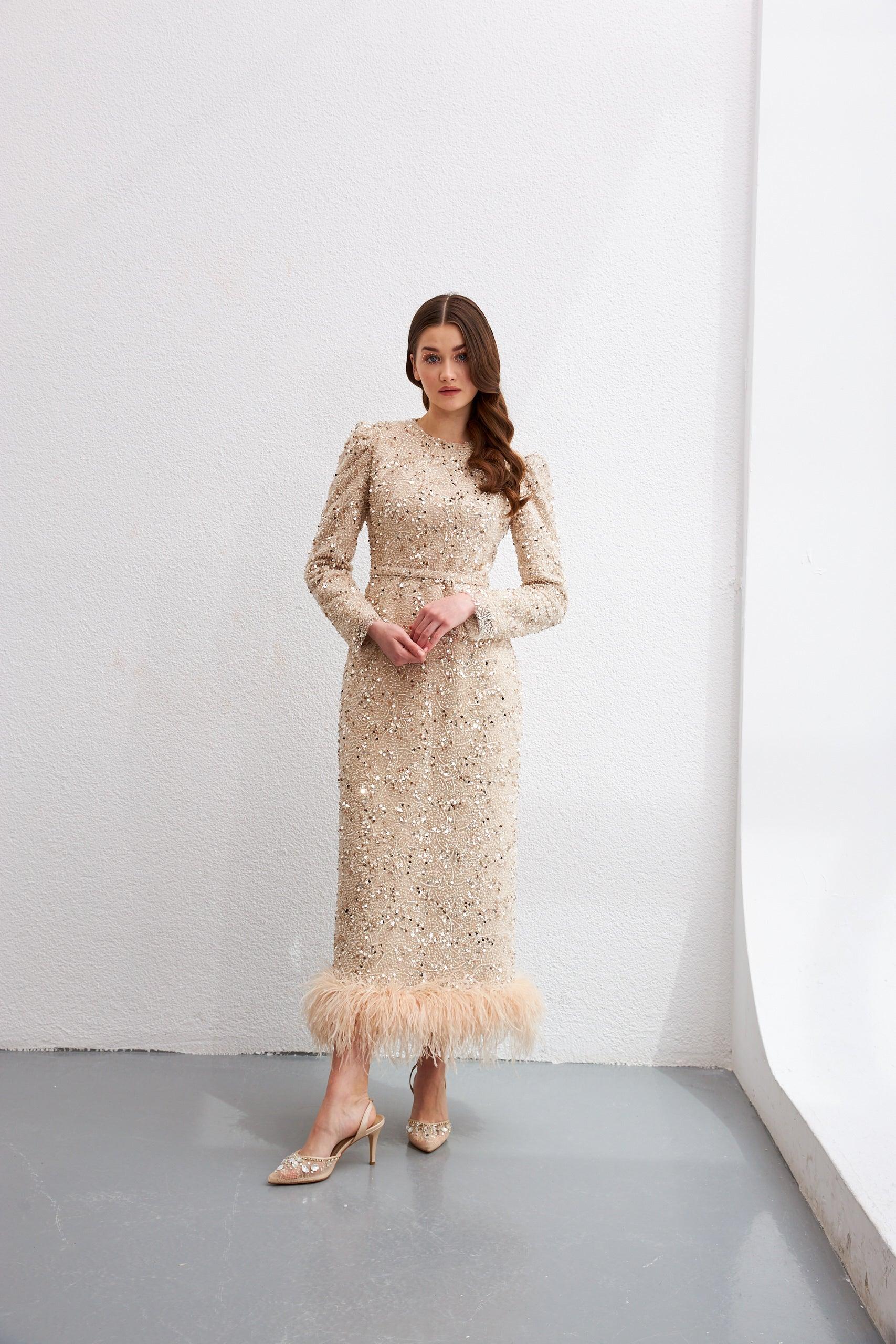 Alessa Özel Dikim Kalem Elbise - MyRentalDress