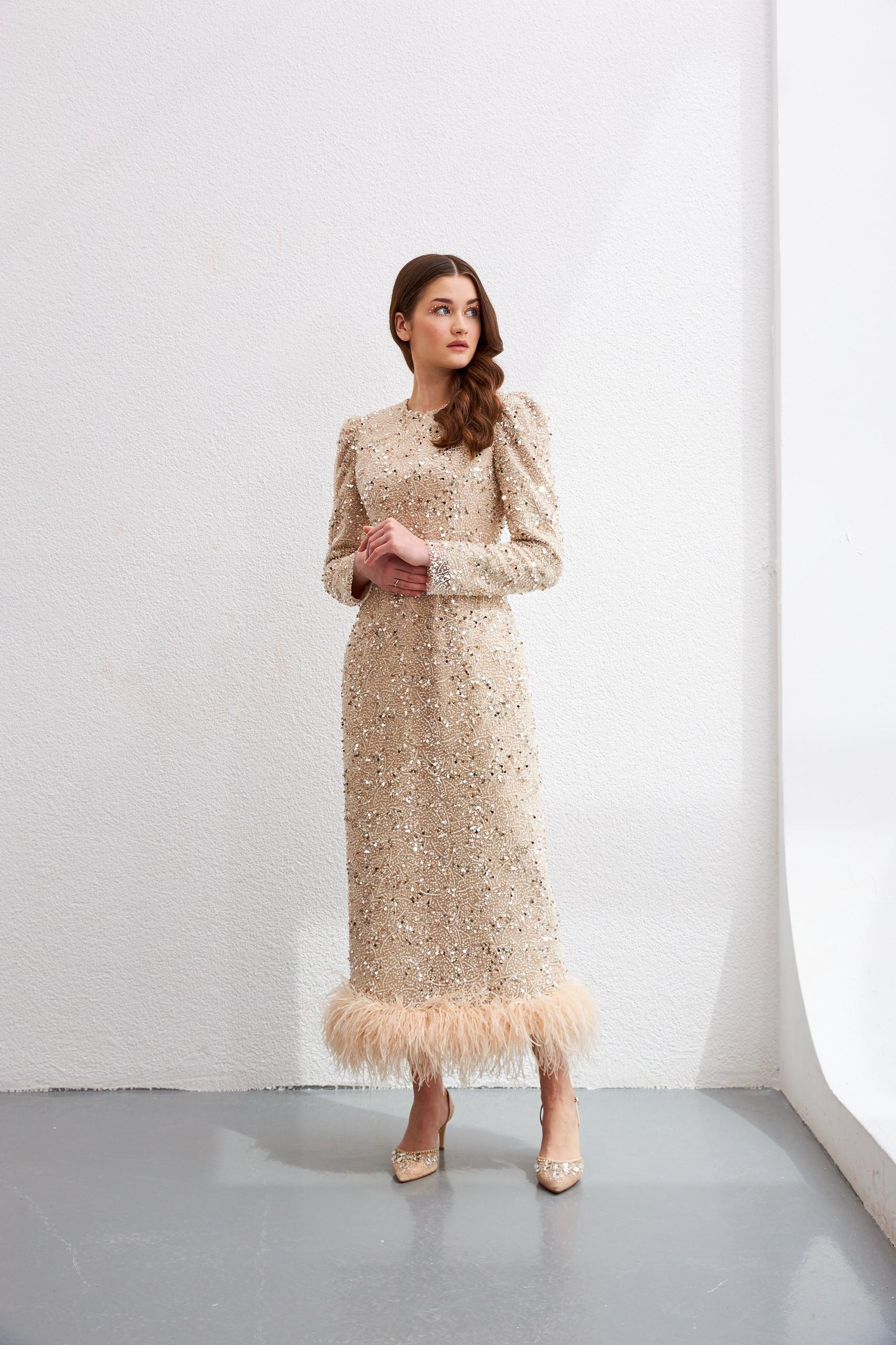 Alessa Özel Dikim Kalem Elbise - MyRentalDress