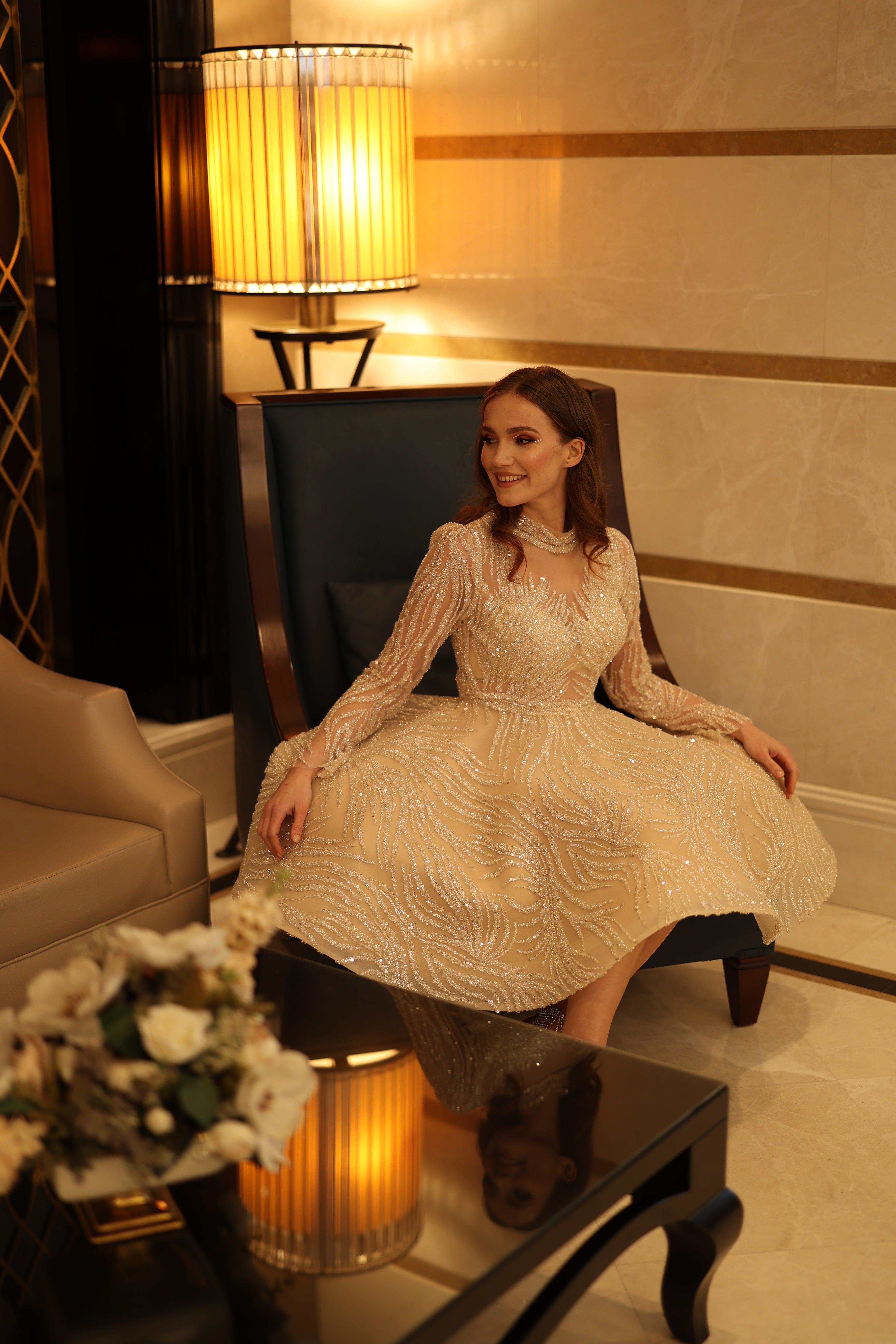 Alex Özel Dikim Mini Elbise - MyRentalDress