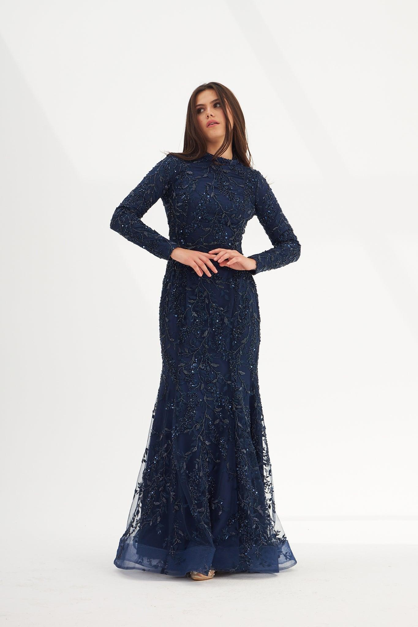 Galaxy Özel Dikim Balık Elbise - MyRentalDress