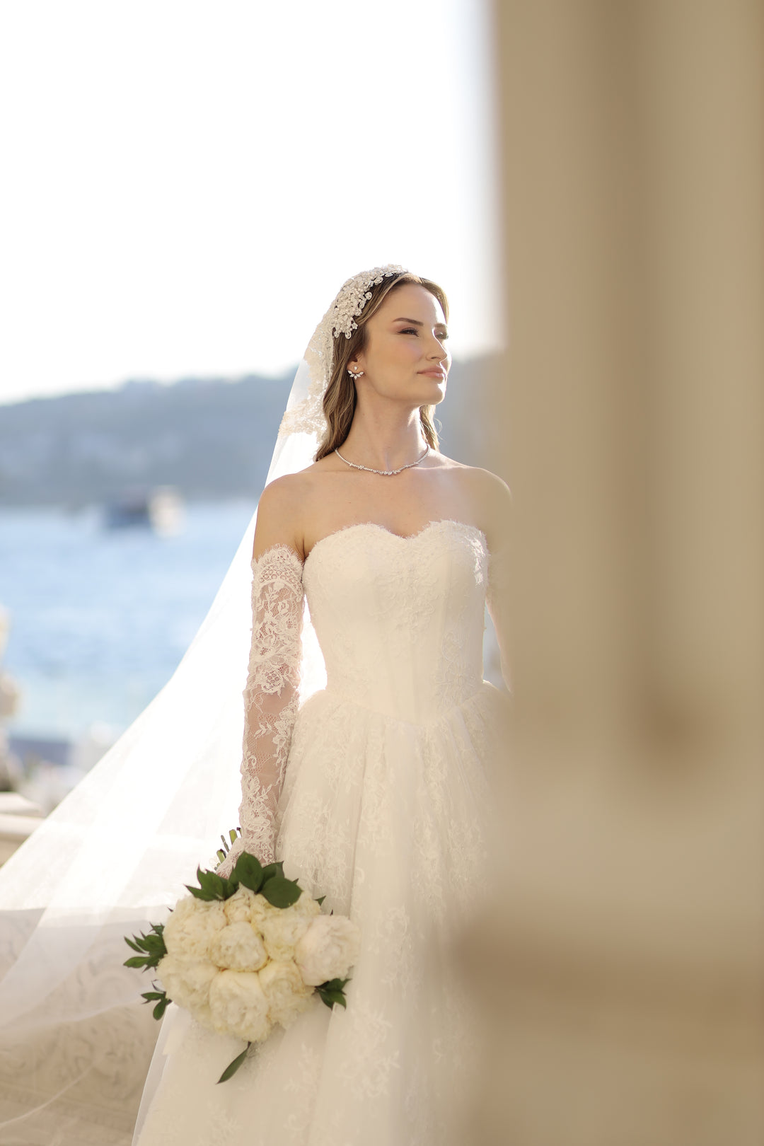 Felicita Fransız Dantel Gelinlik