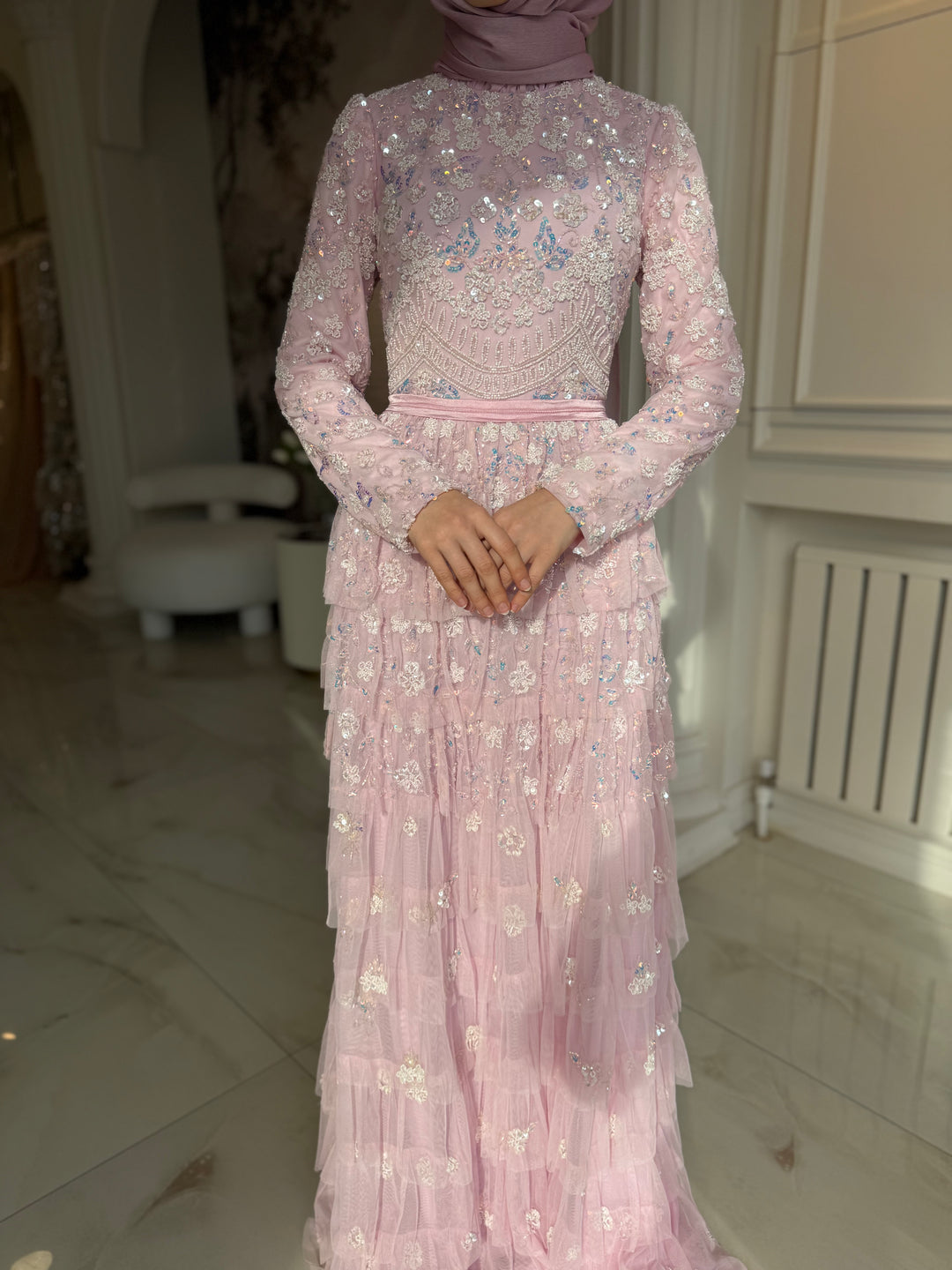 Loco Pembe Kat Kat Elbise