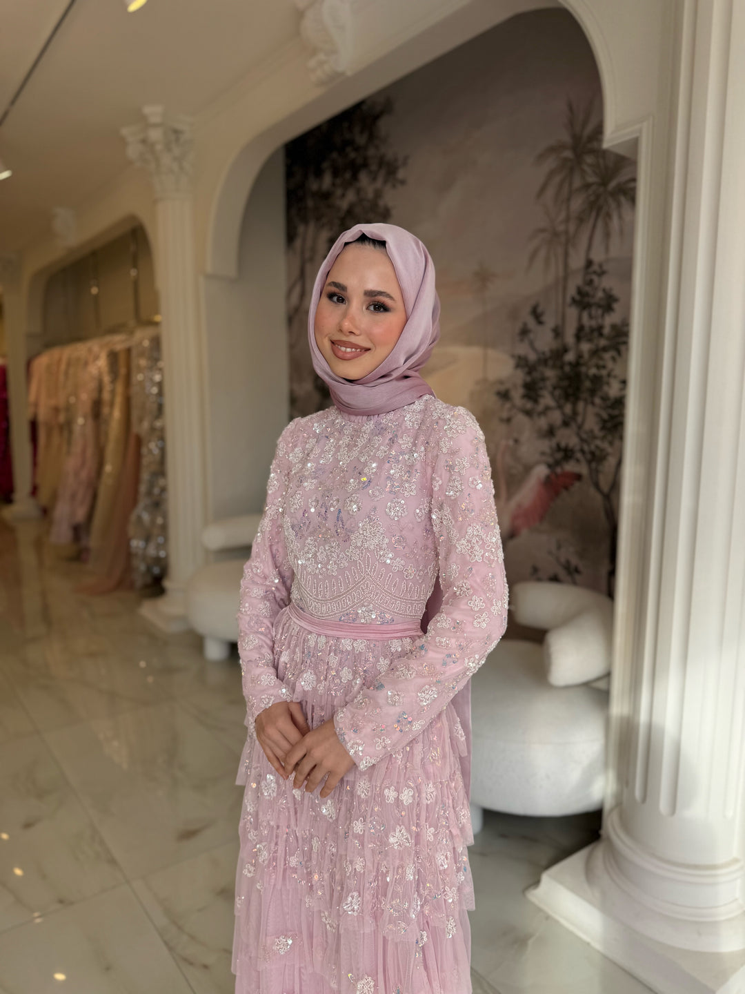 Loco Pembe Kat Kat Elbise