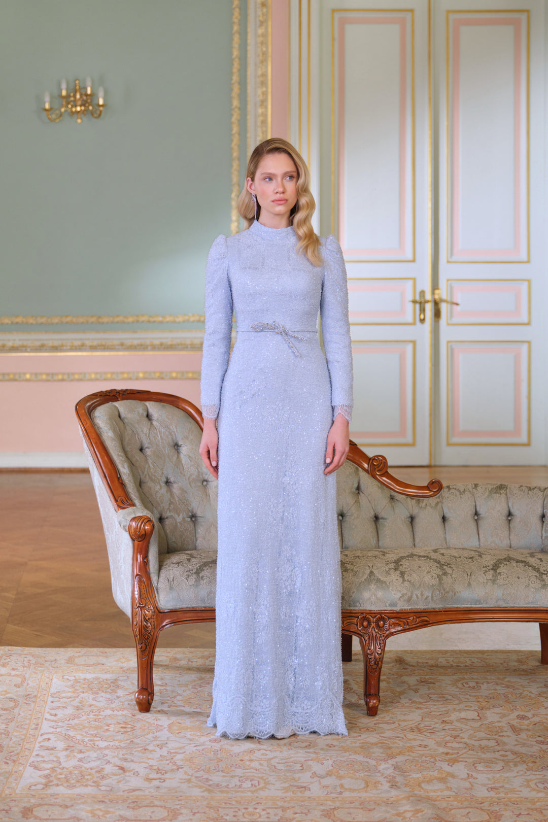 Angelica Kemer Detaylı Elbise