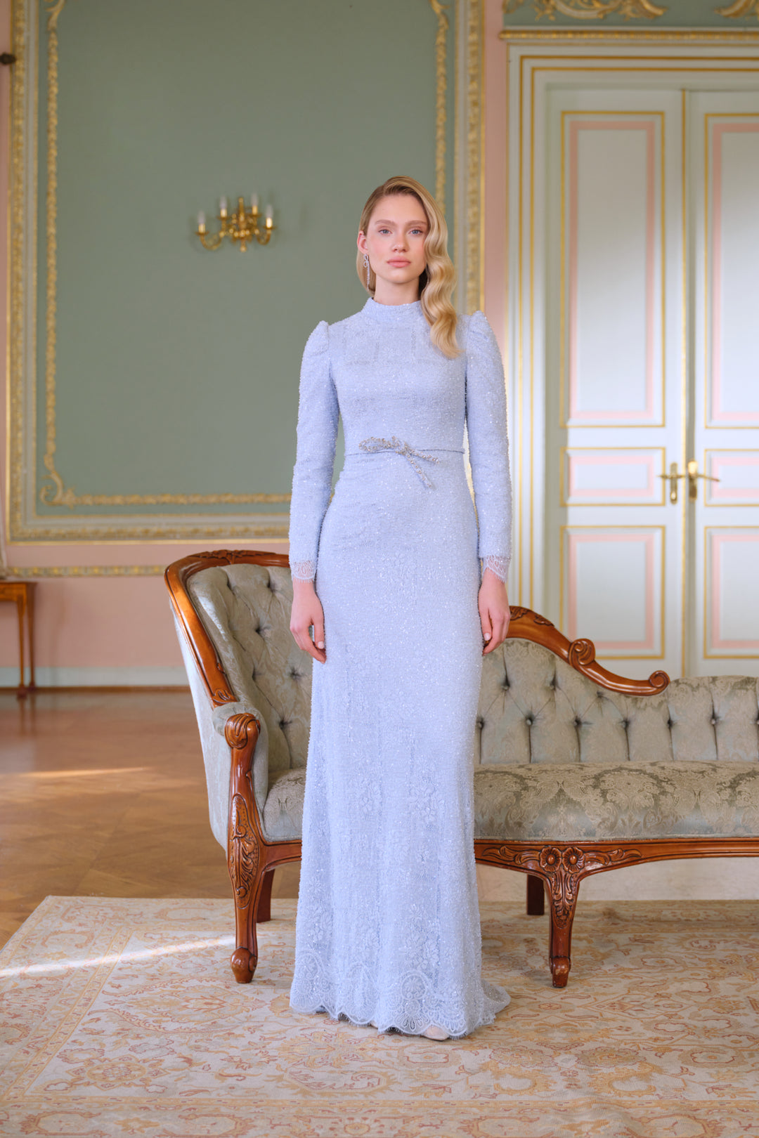 Angelica Kemer Detaylı Elbise