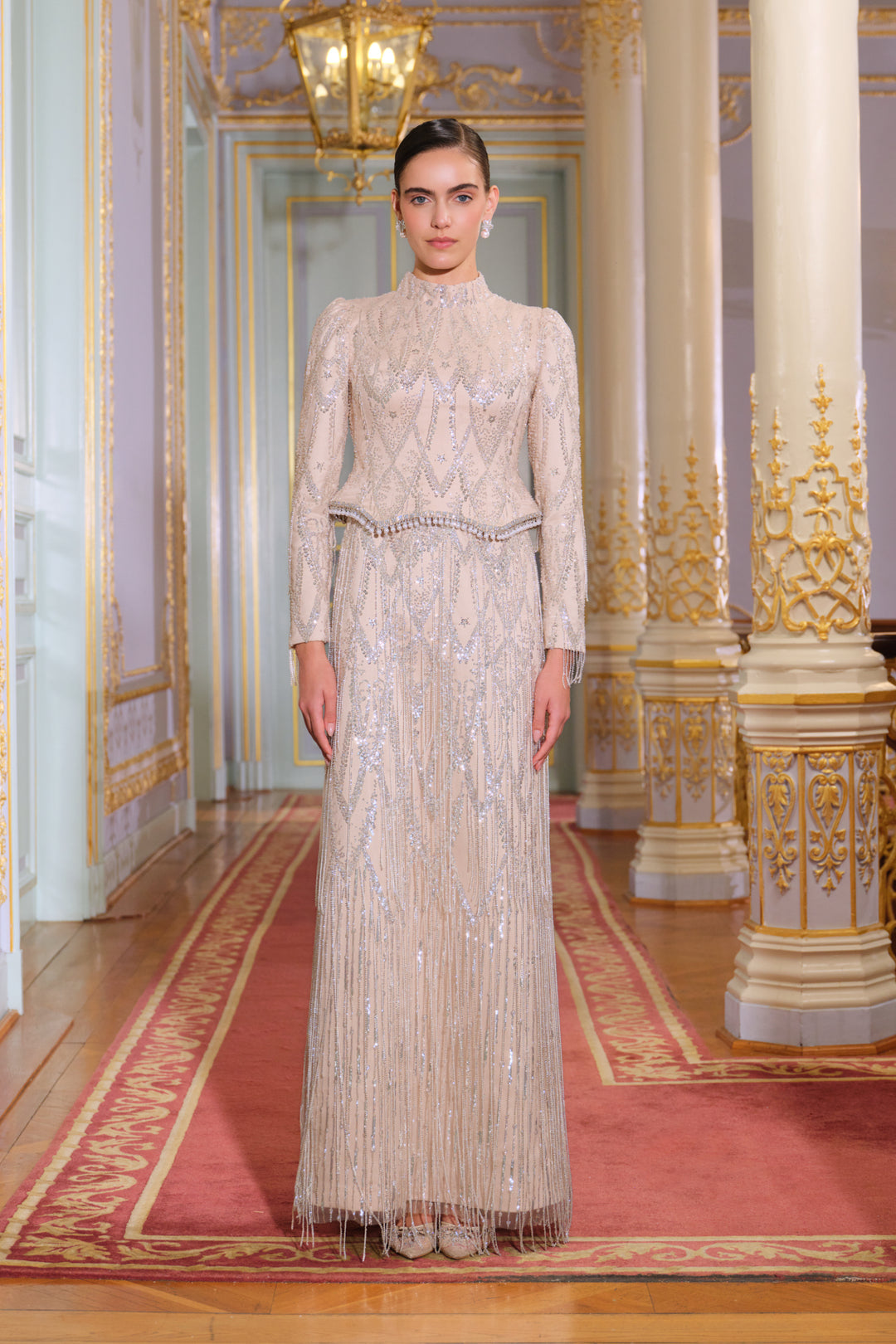 Terra Taş Püsküllü Elbise