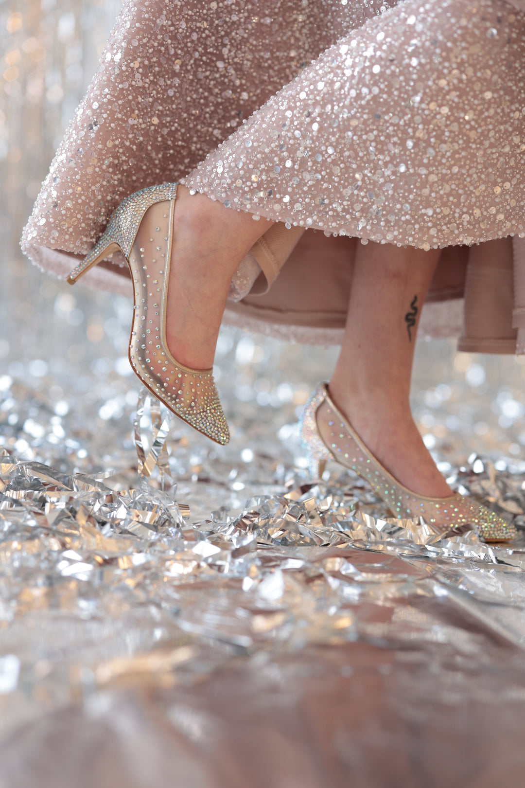 Cinderella Mini Topuklu Ayakkabı - MyRentalDress